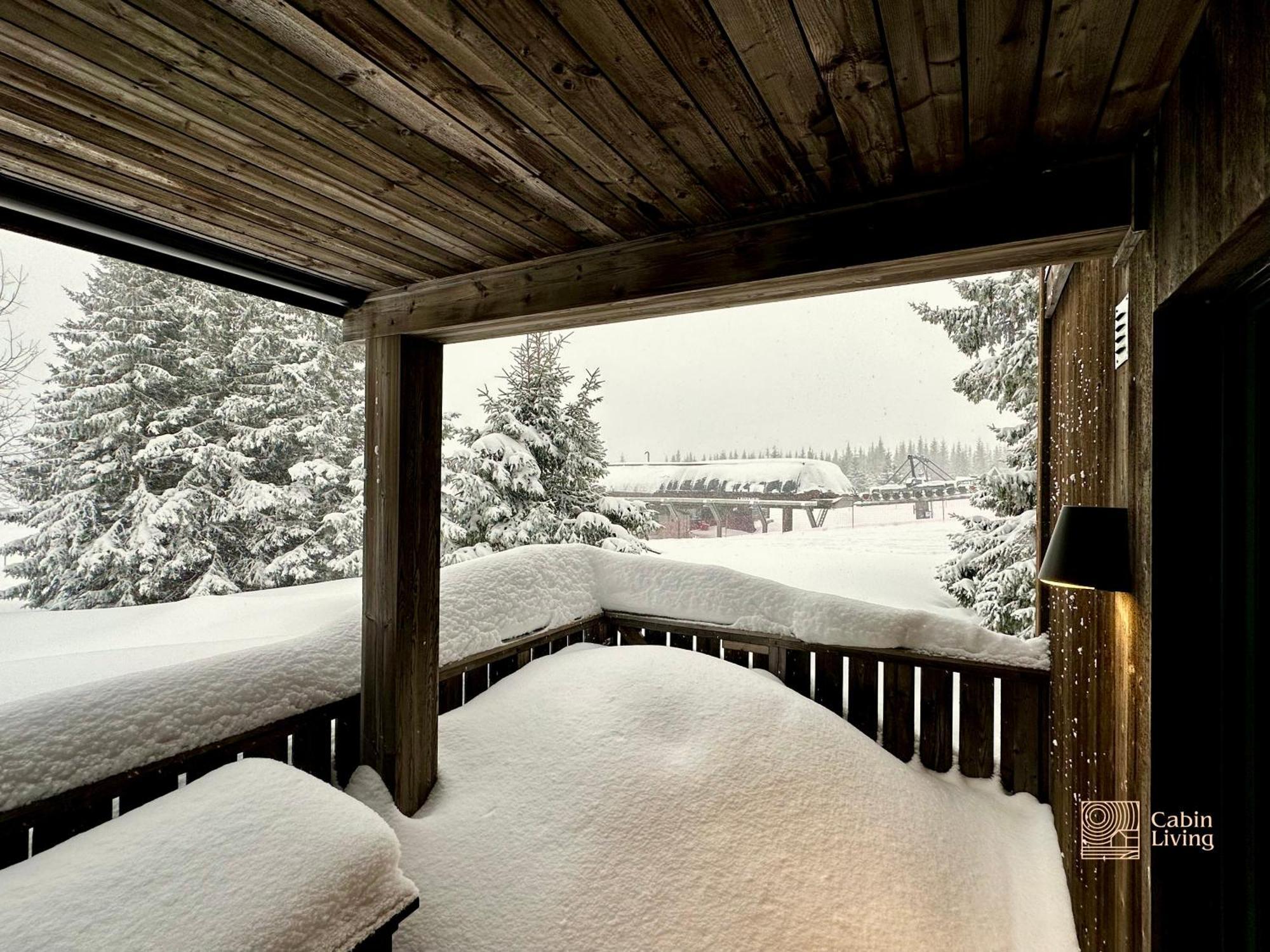 Modern Ski-In Out Apartment At Sjusjoen Exterior photo